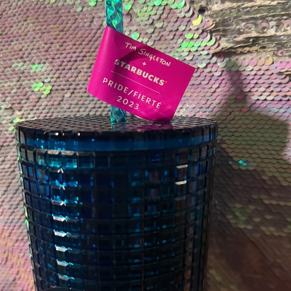 Starbucks pride cold cup Tim Singleton - Picture 2 of 3